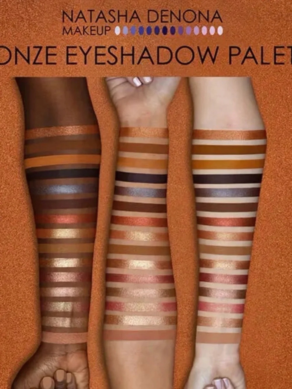NATASHA DENONA Bronze Eyeshadow Palette
